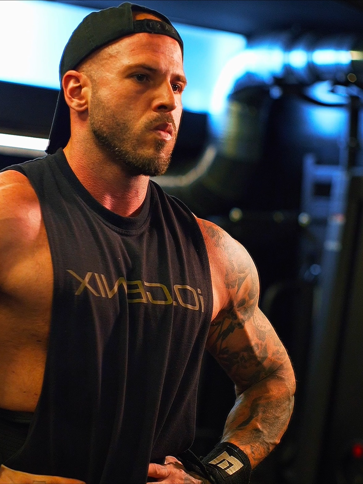 Pol Sánchez en la sala de ElitePro Gym